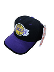 Los Angeles Lakers American Needle Vintage Velcro Adjustable Hat- Black/Purple