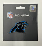 Carolina Panthers 3-D Metal Auto Emblem