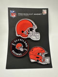 CLEVELAND BROWNS PREMIUM ACRYLIC MAGNET PACK CARDED