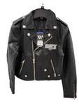 San Antonio Spurs Women’s “The Wild Collective” Leather Biker Jacket