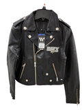San Antonio Spurs Women’s “The Wild Collective” Leather Biker Jacket