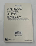 Philadelphia Eagles Antique Nickel Auto Emblem