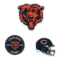 CHICAGO BEARS PREMIUM ACRYLIC MAGNET PACK CARDED