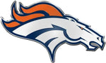 Denver Broncos Aluminum Color Auto Emblem