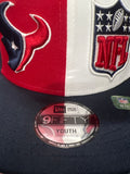Houston Texans 2023 Sideline New Era 9FIFTY Youth SnapBack Hat