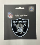 Las Vegas Raiders 3-D Metal Auto Emblem