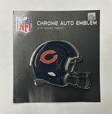 Chicago Bears Helmet Chrome Auto Emblem W/ Domed Insert