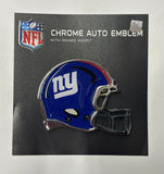 New York Giants Official Chrome Auto Emblem W/ Domed Insert