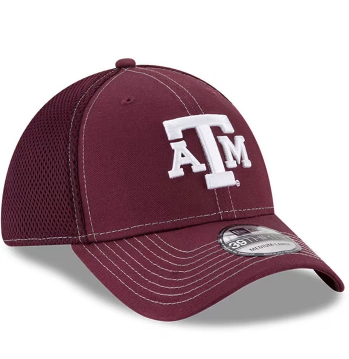 University of Texas A&M Aggies Maroon New Era 39THIRTY Mesh-back Flex ...