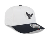 Houston Texans 2025 New Era 9SEVENTY Training Flex-Snap Cap