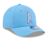Houston Oilers Team Classics New Era 9FORTY Light Blue Snapback