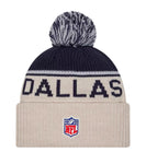 Dallas Cowboys NFL HiStoric Sideline New Era Beanie