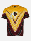 Washington Redskins Vintage Majestic V Tye-Dye T-Shirt