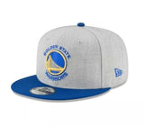 Golden State Warriors Heather Grey New Era 9FIFTY SnapBack Hat