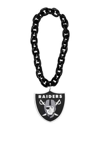 Las Vegas Raiders Official NFL Oversized Super-Fan 3D Foam Logo Touchdown Chain Necklace