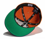 Texas Rangers New Era 59FIFTY “Cactus Fruit” Fitted Hat- Burnt Orange/Purple