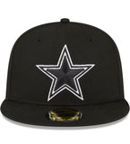 Dallas Cowboys New Era 59FIFTY Super Bowl 27 Side Patch Fitted Hat