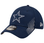 Dallas Cowboys 2024 New Era 39THIRTY Active Navy Flex Fit Cap