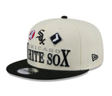Chicago White Sox Chrome Archive Multi-Logo New Era 9FIFTY Snapback Hat Cap