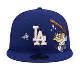 Los Angeles Dodgers Looney Toons Multi-Logo New Era 9FIFTY Snapback Hat Cap