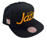 Utah Jazz Official 90’s Draft Mitchell & Ness HWC SnapBack Hat