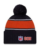 Chicago Bears NFL 2024 Alternate Sideline New Era Beanie