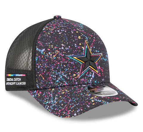 Dallas Cowboys 2025 Crucial Catch New Era 9FORTY Mid-Crown A Frame Snapback Hat