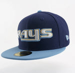 Tampa Bay Devil Rays 1998-2018 20TH Anniversary Cooperstown Collection New Era 59FIFTY Fitted Hat