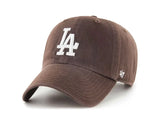 Los Angeles Dodgers 47’ Brand Brown Clean up Hat