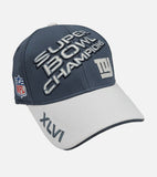 New York Giants Super Bowl XLVI Champions Locker Room Stretch-Fit Reebok Hat Cap