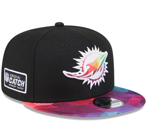 Miami Dolphins 2023 Crucial Catch New Era 9FIFTY Adjustable Snapback Hat