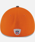 Denver Broncos Orange/Gray New Era 39THIRTY Training Flex-Fit Hat