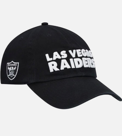 Las Vegas Raiders ‘47 Brand Clean Up Cap - Black