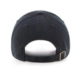 Los Angeles Lakers Official NBA ‘47 Brand Clean Up Adjustable Buckle Strapback Hat Cap - Black