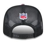 Houston Texans 2024 Crucial Catch New Era 9SEVENTY Stretch-Snap Trucker Hat