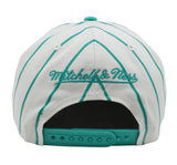 San Antonio Spurs Official Mitchell & Ness PinStripe Hardwood Classic SnapBack Hat