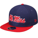 Ole Miss Rebels New Era 9FIFTY 2-Tone SnapBack Hat