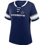 Dallas Cowboys Woman’s Fanatics Bling Draw Play Fashion Jersey