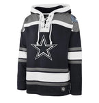 Dallas Cowboys '47 Navy Superior Lacer Pullover Hoodie