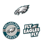 Philadelphia Eagles 3 piece Pin Set