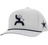 Dallas Cowboys HOOey White Golf Trucker Logo hat