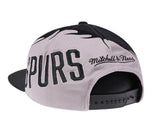 San Antonio Spurs Official Mitchell & Ness Spiral Hardwood Classic SnapBack Hat