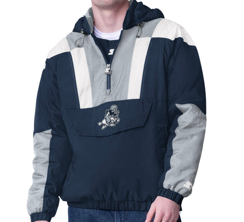 Dallas Cowboys Retro Charger Pullover Starter Jacket