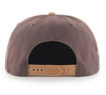 San Antonio Spurs '47 Brand Brown “No Shot” 2 Tone Captain Snapback Hat