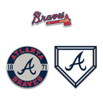 Atlanta Braves 3-Piece Collector Pin Set