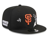 San Francisco Giants Looney Toons Multi-Logo New Era 9FIFTY Snapback Hat Cap