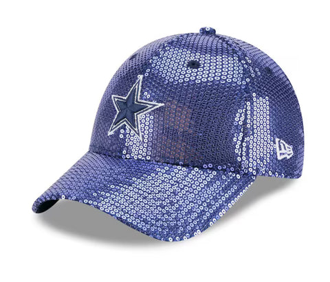 Dallas Cowboys Woman’s New Era Sequin Gameday Strap Hat