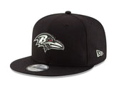 Baltimore Ravens New Era 9fifty official Black/White SnapBack hat