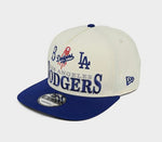 Los Angeles Dodgers Chrome Archive Multi-Logo New Era 9FIFTY Snapback Hat Cap