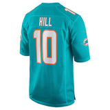 Tyreek Hill Nike Youth Miami Dolphins Aqua Game Jersey
